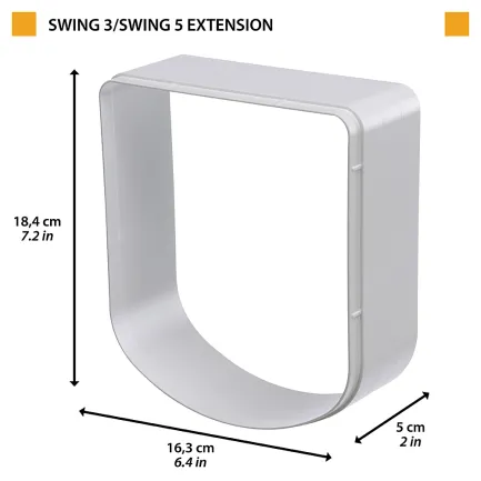 Ferplast Тунель для SWING 3/5 білий — Фото 1