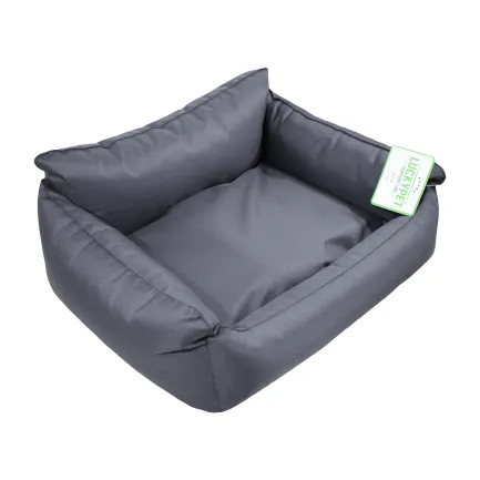 Диван Оскар New №3 сірий, Lucky Pet, 60х80х26