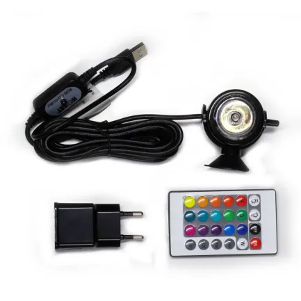 Розпилювач з LED освітленням Hobby Bubble Air Spot colour &amp; moon (00677) — Фото 3