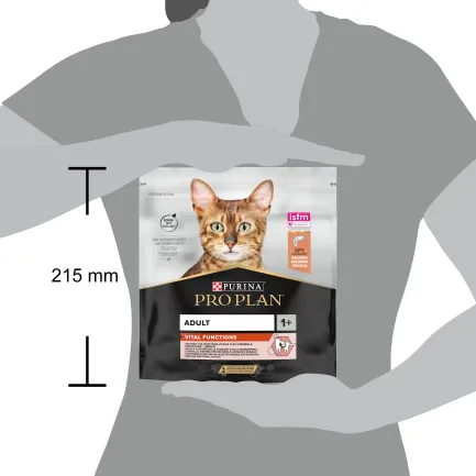 Сухий корм PRO PLAN Adult 1+ Vital Functions для дорослих котів з лососем 400 г — Фото 2