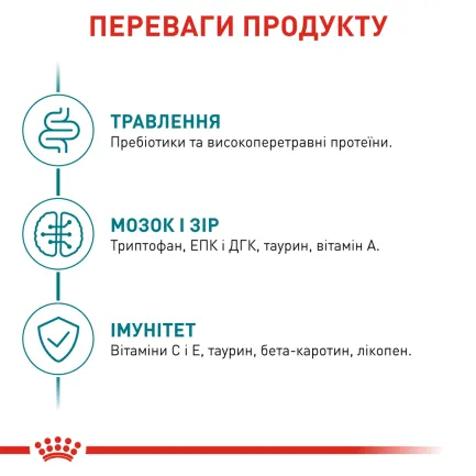 Корм для дорослих стерилізованих котів ROYAL CANIN STERILISED 11+(віком від 11 років) 2 кг — Фото 4