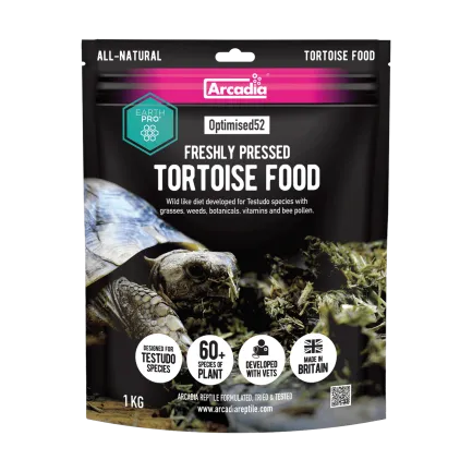 ARCADIA EARTHPRO OPTIMISED52 TORTOISE FOOD 1KG (R9100067) корм для черепах
