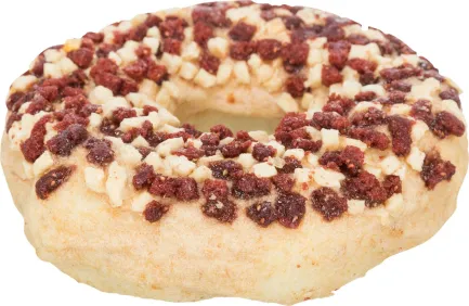 Ласощі Trixie Donuts для собак, набір з різних смаків, натуральна шкіра 10 см, 3 шт*100 г — Фото 4