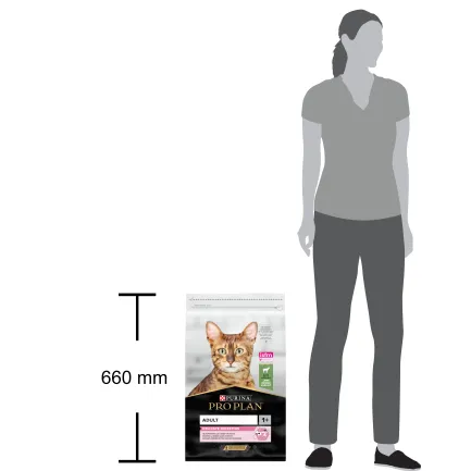 Сухий корм PRO PLAN Adult 1+ Delicate Digestion для дорослих котів з чутливим травленням та вибагливих до їжі з ягням 10 кг — Фото 3