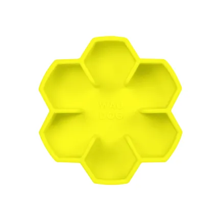 Миска для повільного харчування WAUDOG Silicone, 450 мл, жовтий — Фото 2