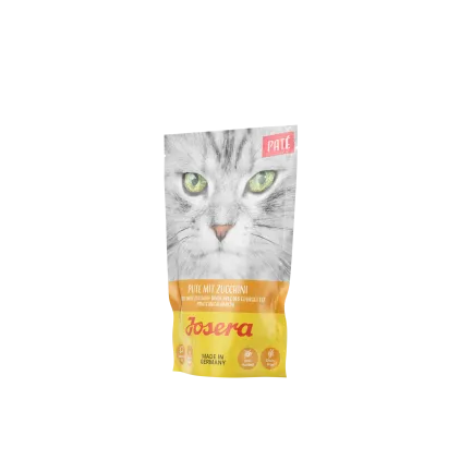 Вологий корм для котів Josera паштет індичка з цукіні 16x85g