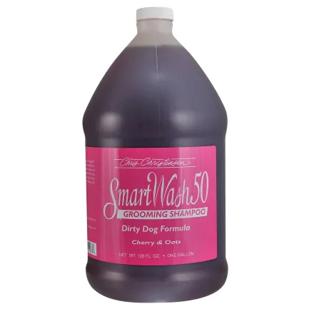 Шампунь Chris Christensen Smart Wash 50 Cherry &amp; Oats для собак та котів, вишня та овес, 3.8 л