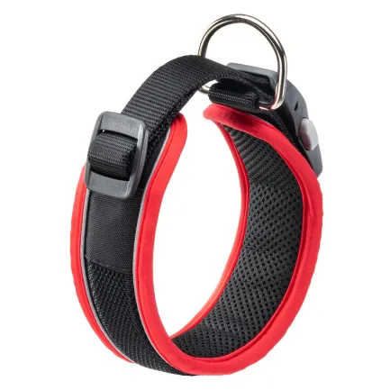 Ferplast GENIUS C25/55 RED COLLAR нейлоновий нашийник для тварин червоний — Фото 4