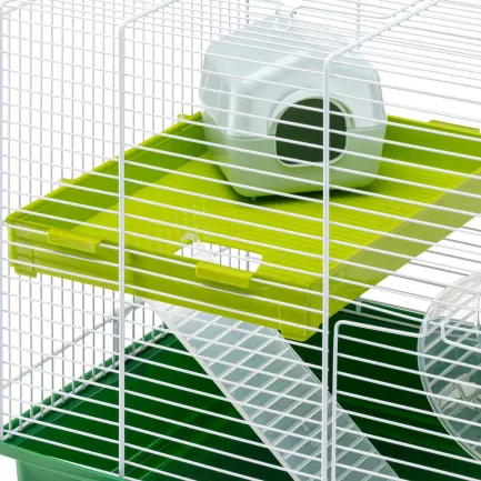 Ferplast CAGE HAMSTER DUO Клітка для хом'яків біла — Фото 4