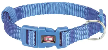 Нашийник Trixie Premium для собак, нейлон, XS–S: 22–35 см/10 мм, синій