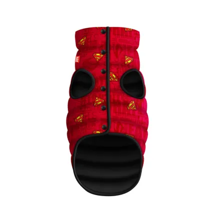 Курточка для собак WAUDOG Clothes з малюнком "Супермен червоний", XS22, В 33-36 см, С 19-22 см