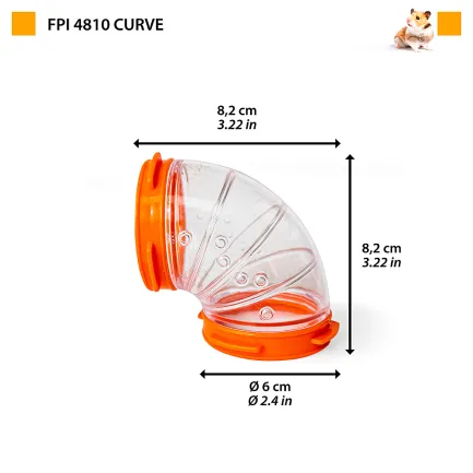 Ferplast FPI 4810 Труба "CURVE" — Фото 1
