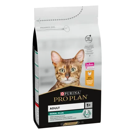 Сухий корм PRO PLAN Adult 1+ Renal Plus для дорослих котів з куркою 1,5 кг — Фото 1