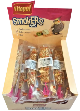Колба Vitapol Smakers Box для німф, зі смаком горіха, упаковка 12 шт