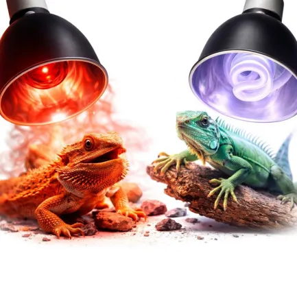 Світильник глибокий рефлекторний Terrario LUNOONE 2.0 E27 100W для локального обігріву тераріумів — Фото 8