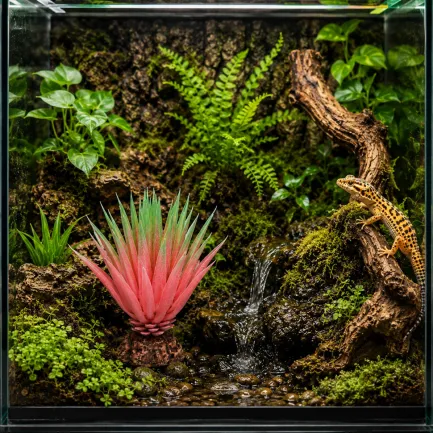 Штучна рослина Hobby Terra Succulent 1 14 см (37730) для тераріуму, акватераріуму та палюдаріуму — Фото 2