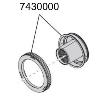 Кришка насоса для Eheim skimmarine 600 (7430000)