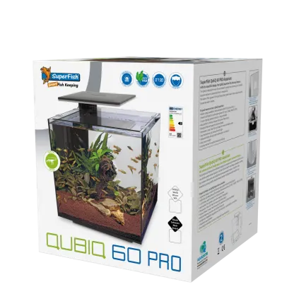 Акваріумний набір SuperFish QubiQ 60 LED Black (A4050905) — Фото 1