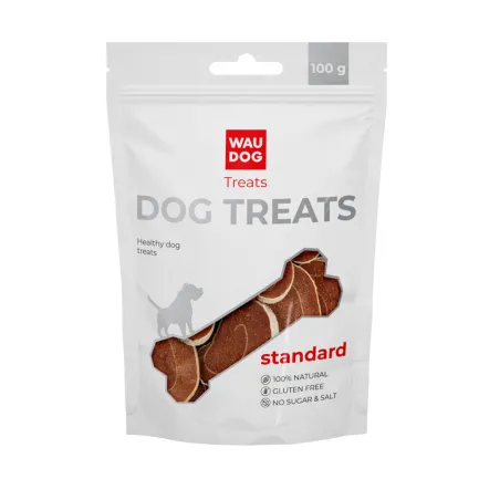 Ласощі для собак WAUDOG Treats "Великі суші з курятиною", 100 г — Фото 1