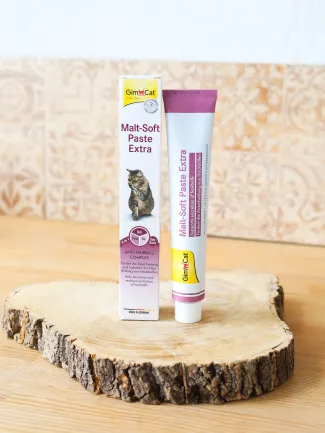 Паста GimCat Every Day Malt-Soft Paste Extra для котів, виведення шерсті зі шлунку, 50 г — Фото 3