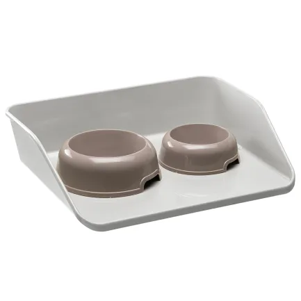 Ferplast LINDO JUMBO TRAY &amp; BOWLS Лоток з мисками для собак — Фото 1