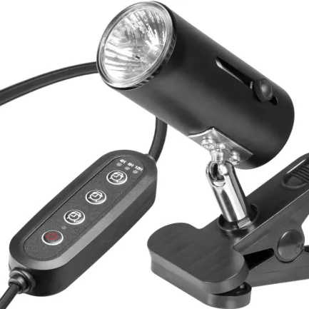 Світильник з затискної ручкою і таймером Terrario ReptiSun Time Control 200W — Фото 7
