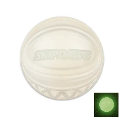 Іграшка для Собак Skipdawg Glow Ball Світлонакопичувальний М'яч 7 см M — Фото 2