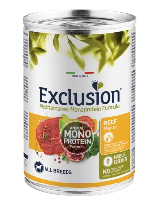 Exclusion Adult Beef корм для дорослих собак всіх порід з яловичиною 400 г