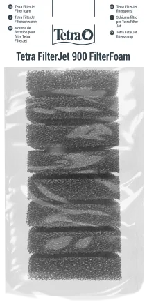 Губка Tetra для фільтра FilterJet 900 Filter Foam