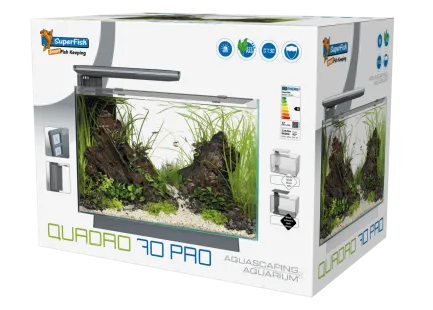 Акваріумний набір SuperFish Quadro 70 Pro White (A4052220) — Фото 1