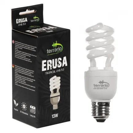 Люмінесцентна лампа Terrario Erusa Tropical UVB 5.0 13W (TR-ERUSA-5.0-13W)