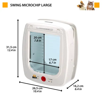 Ferplast SWING MICROCHIP LARGE BROWN — Фото 1