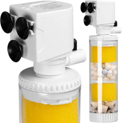 Внутрішній фільтр Kruger Meier NeoClear 800 з біофільтрацією та аерацією для акваріумів 40–80 літрів — Фото 3