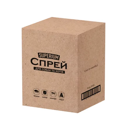 СУПЕРІУМ Спрей від бліх, кліщів, комарів та ґедзів для котів та собак, 200 мл — Фото 5