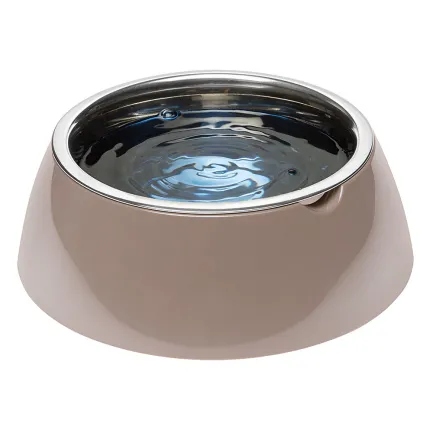 Ferplast JOLIE L DOVE GREY BOWL Годівниця, пластик, метал — Фото 3