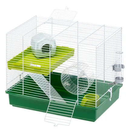 Ferplast CAGE HAMSTER DUO Клітка для хом'яків біла — Фото 1