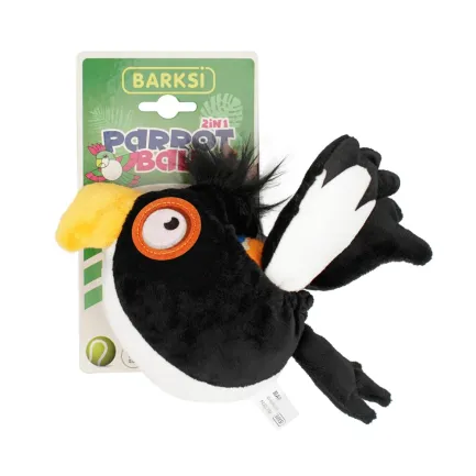 Іграшка Barksi Parrot Ball Папуга з м'ячиком 2 в 1 22 см — Фото 1