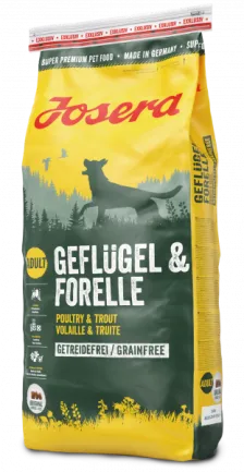 Корм для собак Josera GEFLUGEL&amp;FORELLE 0,9 кг