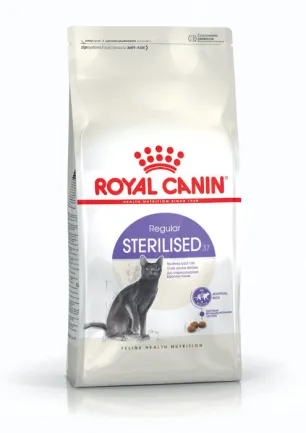 Сухий корм Royal Canin STERILISED 0,4kg + 3 WET STERILISED для котів всіх порід
