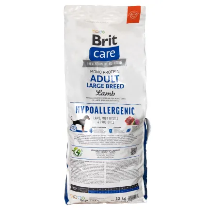 Сухий корм Brit Care Dog Hypoallergenic Adult Large Breed для собак великих порід, гіпоалергенний з ягням, 12 кг — Фото 6