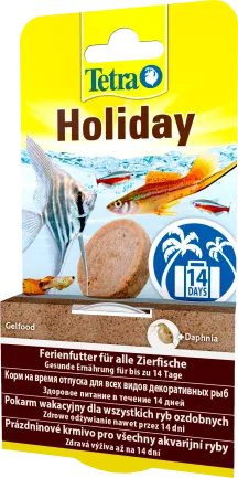 Корм Tetra Min Holiday для акваріумних рибок, на період тривалої відсутності, 30 г (блок) — Фото 2