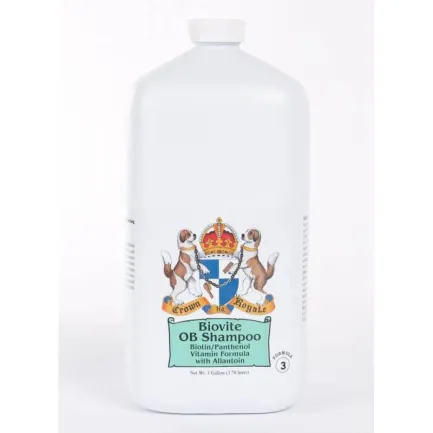Шампунь Crown Royale Biovite №3 для собак та котів, для густої та жорсткої шерсті, 3.8 л