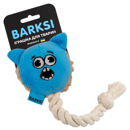 Іграшка для Собак Barksi Емодзі Котик 8 х 7 см