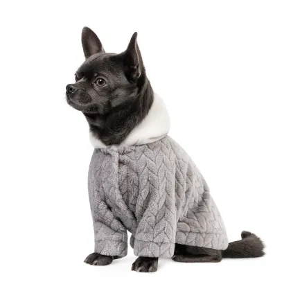 Толстовка Pet Fashion «Delicate» для собак, розмір S, сіра — Фото 1