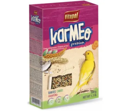 Повнораціонний корм Vitapol Karmeo Premium для канарки, 5 кг