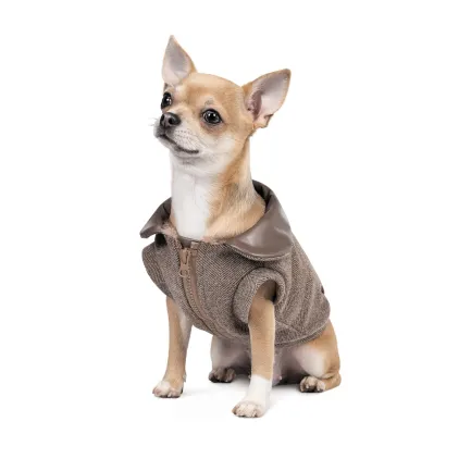 Жакет Pet Fashion «Harry» для собак, розмір XS2, коричневий — Фото 1