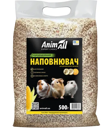 Animall Наповнювач кукурудзяний для гризунів, 0,5кг