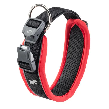 Ferplast GENIUS C20/43 RED COLLAR нейлоновий нашийник для тварин червоний — Фото 2