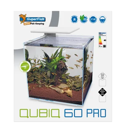 Акваріумний набір SuperFish QubiQ 60 LED White (A4050900) — Фото 2