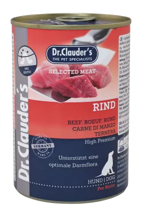 Вологий корм Dr.Clauder’s Selected Meat Beef 400 г Яловичина